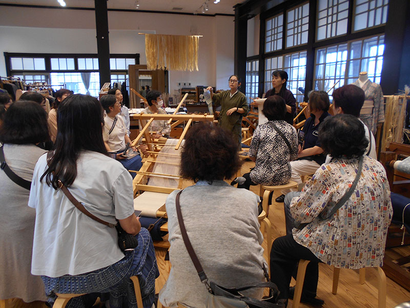 近江上布伝統産業会館見学